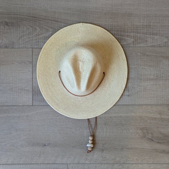 West Perro Little Desert Sun Hat - Natural Palm - Size 52 (6 1/2) main image 4